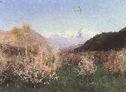 Levitan, Isaak Fruhling in Italy oil painting